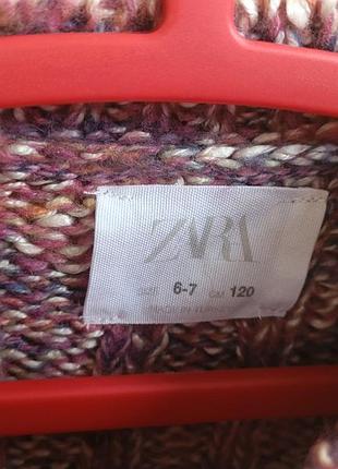 Свитер zara на 6-7 лет 5