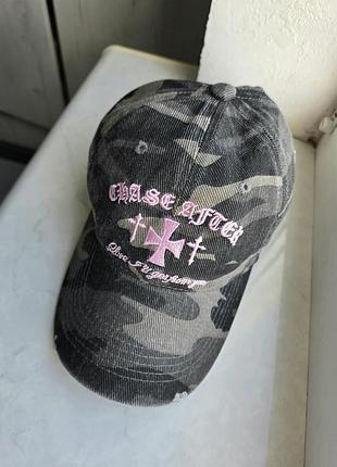 Кепка chrome hearts gothic camo kiss 2