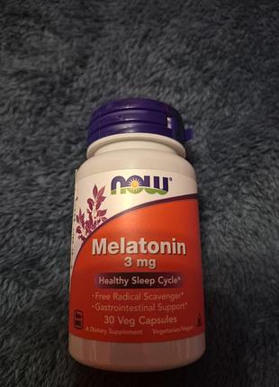 Вітаміни melatonin 3 mg 30 шт
дійсні до 05.2028