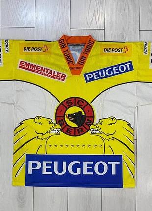Хокейне джерсі yvette sc bern 2003/2004 років made in italy стан чудовий розмір xl