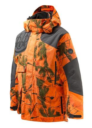 Куртка охотничья мужская insulated static evo"beretta" оранжевый лучшая цена с быстрой доставкой по украине