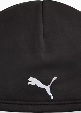Шапка puma run mid crown skull beanie