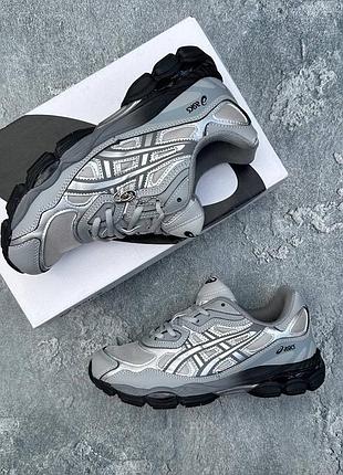 Asics gel nyc mid grey sheet rock🩶  преміум якості 😍