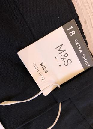 Укорочені брюки  зі стрілками і защипами m&s, uk18 6