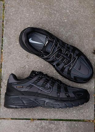 Р.37-41 кросівки nike p-6000 gore-tex black nk381