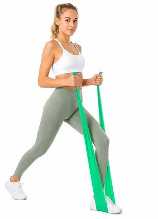 Стрічка еластична для фітнесу та йоги newt stretch elastic band ne-st-b-12, для плавання в басейні, для захисту та комфорту у воді