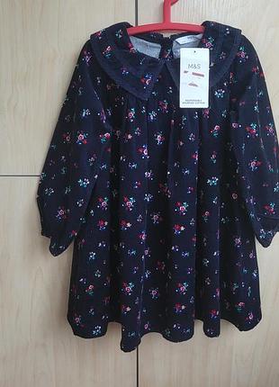Платье m&amp;s на 4-5 лет
