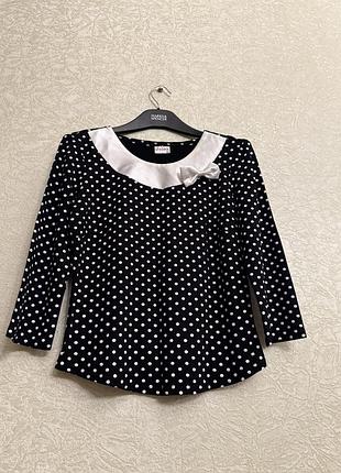 Жіноча кофточка в горошок , розмір s/m/l