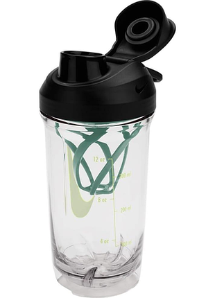 Пляшка nike tr recharge shaker bottle 16 oz прозорий