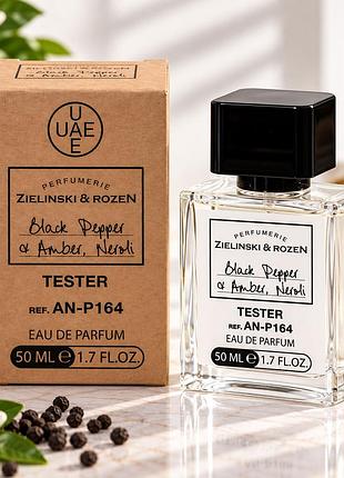 Zielinski & rozen black pepper & amber, neroli tester pro унісекс 50 мл
