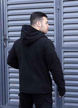 Толстовка флисовая pobedov explorer черный s 5