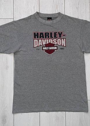 Мужская винтажная футболка harley davidson daytona made in Ausa size l