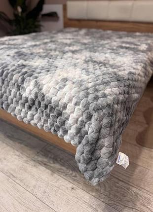 Покривало "кролик" 200×230 затишне покривало для великого ліжка