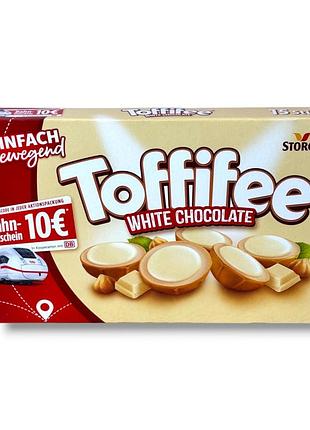 Цукерки toffifee white chocolate з білим шоколадом 125 г (15 шт.)