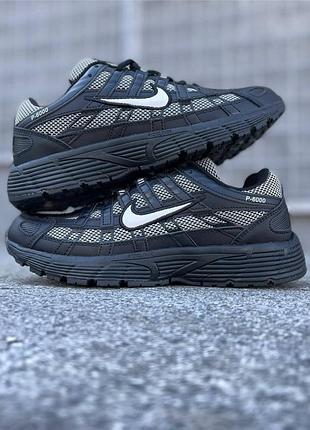 Кросівки nike p-6000 black&grey 6
