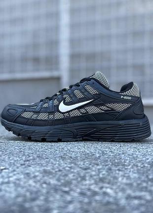 Кросівки nike p-6000 black&grey 2