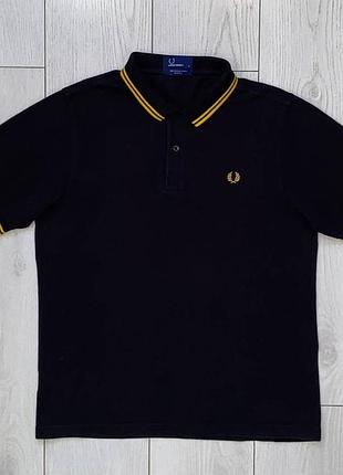 Мужское хлопковое поло fred perry size l slim fit