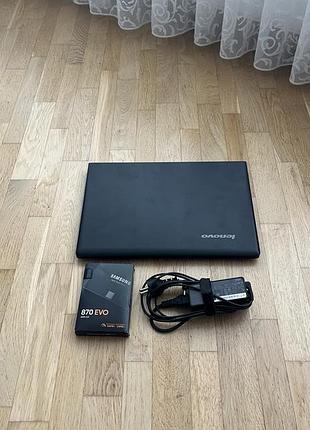 Продам ноутбук lenovo ideapad 15-ibd 80 qq в хорошому стані mtm:80qq01foua + ssd samsung 870 evo 250 gb