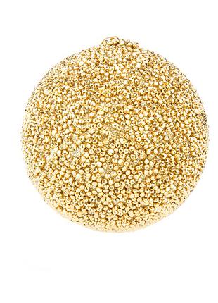 Новогодняя игрушка "золотистый шарик", 12 см elisey