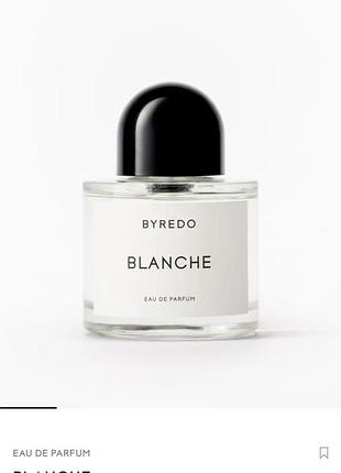 Byredo blanche eau de parfum 100 мл новий