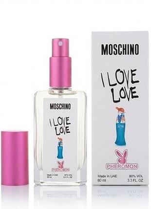 Moschino i love love pheromone parfum жіночий 60 мл