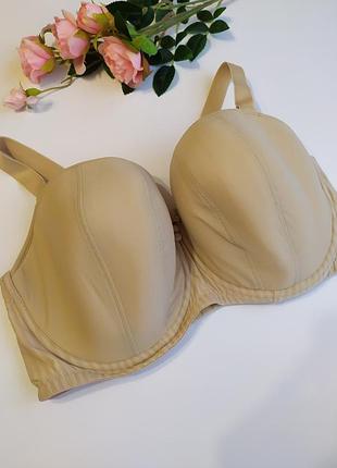 Брендовий бюстгалтер балконет на силіконових полосках curvy kate, eur 85g