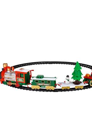 Різдвяний паровоз з музикою "merry christmas", 90 см elisey