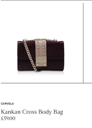 Сумка крос боді carvela kurt geiger 2
