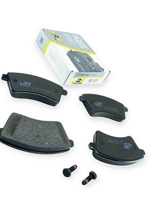 Колодки тормозные renault kangoo (2008-), mercedes-benz citan (w415) передние roadhouse