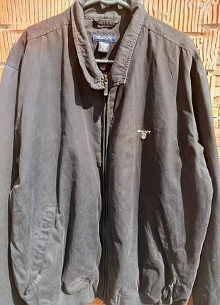 Стильный мужской бомбер gant (оригинал) 8