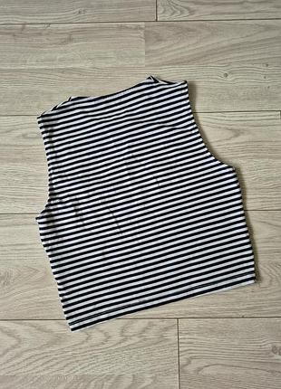 Топ у смужку zara 2
