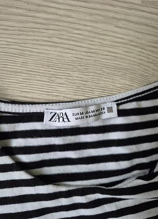 Топ у смужку zara 6