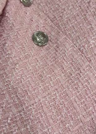 Твидовый жакет zara 3
