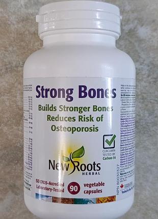 Strong bones,здоровье костей от new roots  herbal,бад, канада