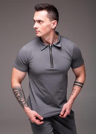 Чоловіча футболка polo t-shirt grey m