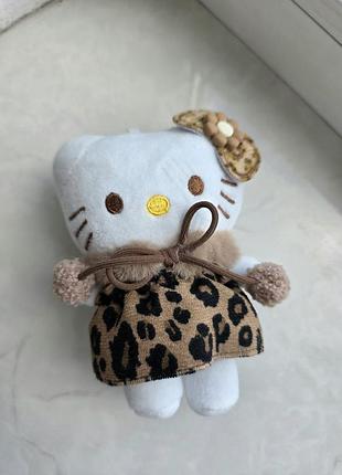Мягкий брелок hello kitty leopard big 3