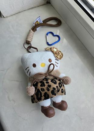 Мягкий брелок hello kitty leopard big 5