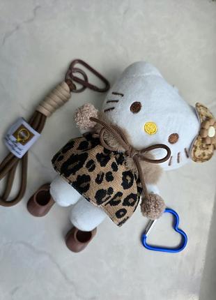 Мягкий брелок hello kitty leopard big 9