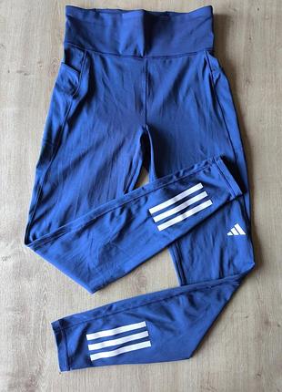 Крутые женские спортивные лосины  adidas ,оригинал ,  модель  2024 года,  м .