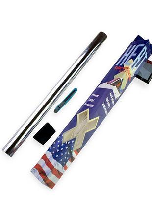 Пленка тонировочная американка heat 0.5x3m silver (зеркальная) src антицарапин usa