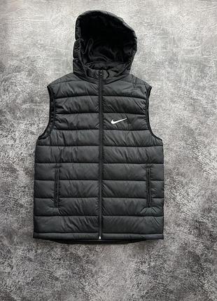 Жилетка nike чорна 2