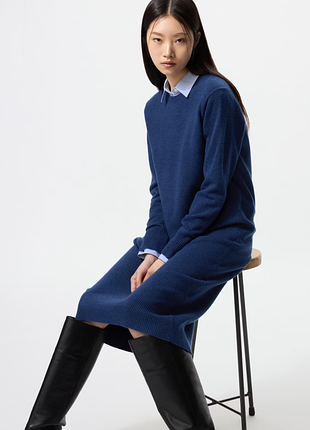 Сукня soufflé yarn uniqlo (478730)