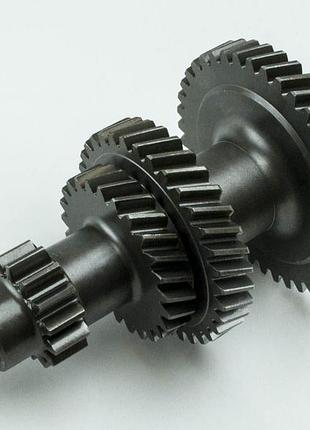 Блок шестерен газ 53 старый образец (под гайку, резьбовой) skadi