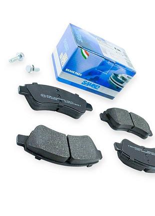 Колодки тормозные citroen c2, c4, c3, berlingo, peugeot 206, 207, 208, 307 (1996-) передние samko