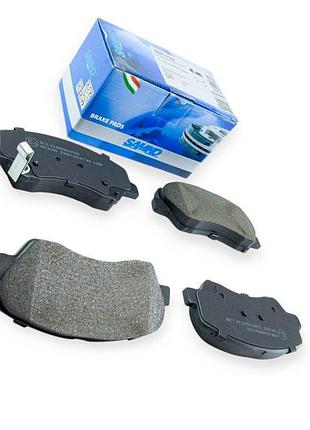 Колодки тормозные hyundai accent (2010-), kia rio (2011-) передние samko