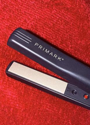 Мінівипрямляч для волосся primark / дорожня праска утюжок (чорний)