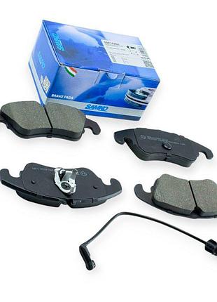 Колодки тормозные audi a4 b8, a5, a6 c7, a7, q5 (2007-) передние samko