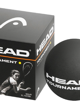 М'яч для сквошу head tournament squash ball лучшая цена с быстрой доставкой по украине