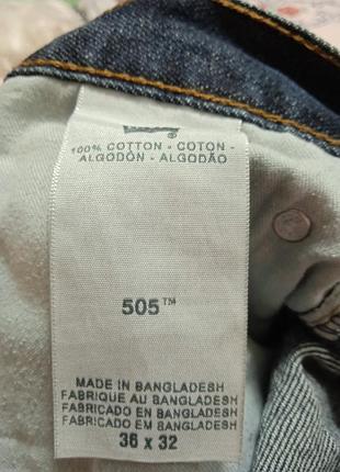 Джинси 505w36l32 7