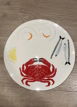 Тарілка &k amsterdam platter de la mer crab